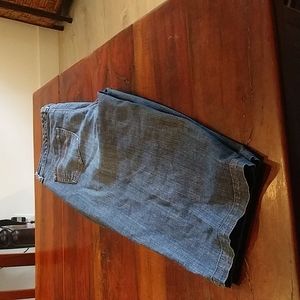 Style & Co Blue jeans. Capris Size 18